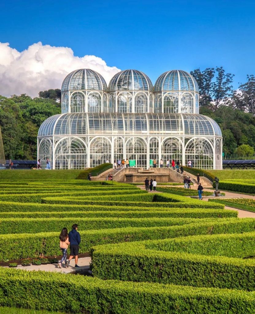Jardim Botânico de Curitiba. Foto: Instagram