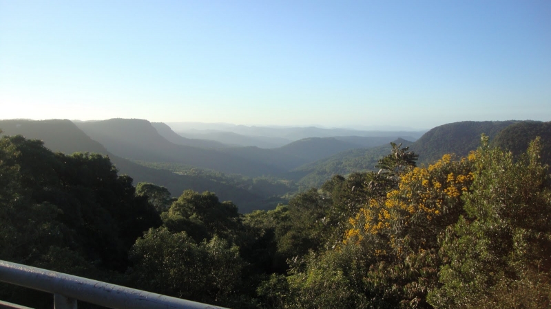 Mirante Vale do Quilombo oferece uma linda vista para quem passa por Gramado. Foto: Ache tudo na serra