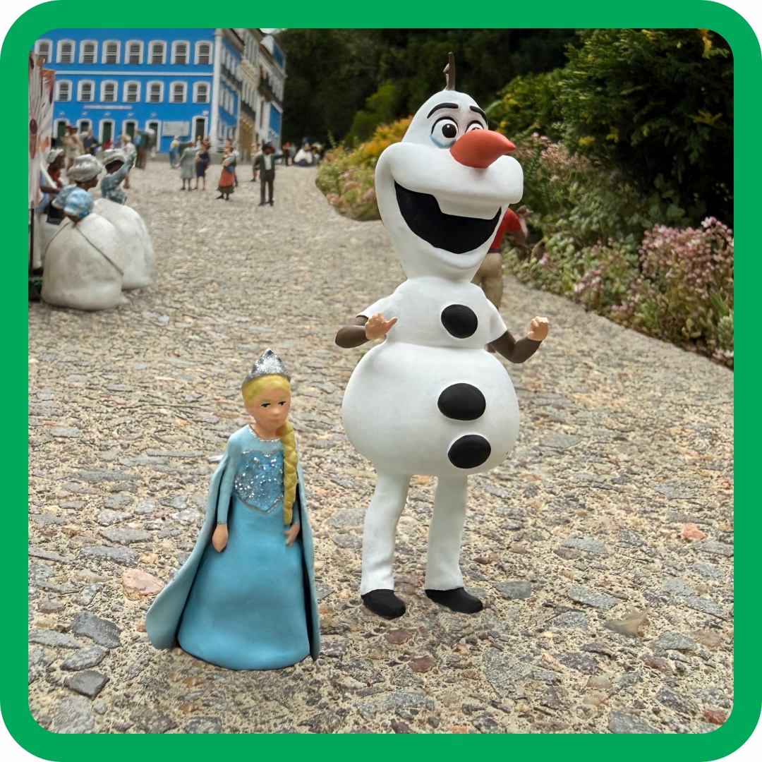 Elsa e Olaf